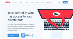 Desktop Screenshot of ivpn.net